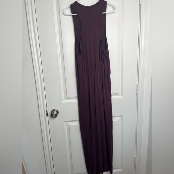 NWT Anthropologie DOLAN Sleeveless Draped Maxi Dress in Wine Size Large - Picture 16 of 16